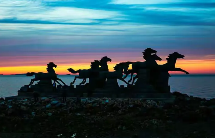 养马岛海岛晨曦